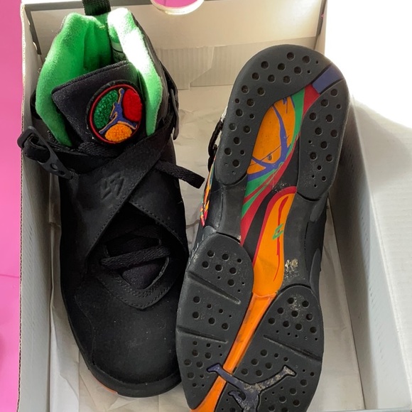 USED- air Jordan 8 retro (gs) - Picture 4 of 5